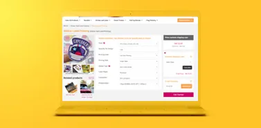 Choose Printing Specification Step 1: Choose printing specifications